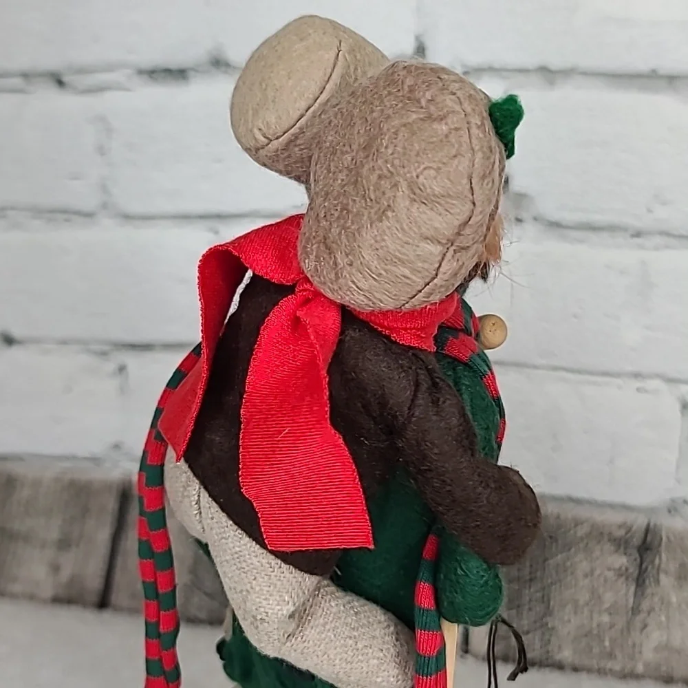 Byers' Choice Caroler '91 & '93 Bob Cratchit/Tiny Tim From 